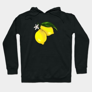 Cute Yellow Lemon Graphic Hoodie